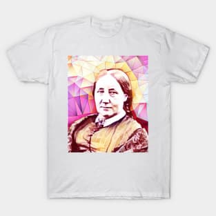 Elizabeth Gaskell Abstract Pink Portrait | Elizabeth Gaskell Abstract Pink Artwork 13 T-Shirt